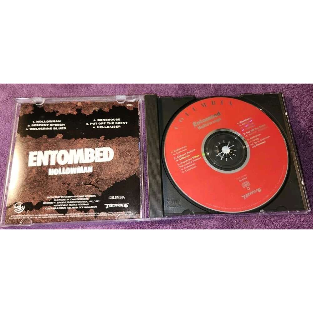 ENTOMBED cd HOLLOWMAN ck 57504 - Picture 3 of 4